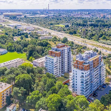 דירה Glow Apartments, Baltica Towers גדנסק