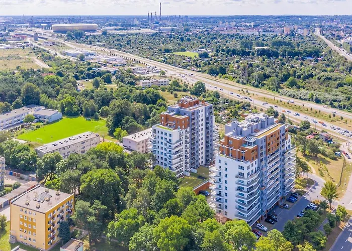 Lägenhet Glow Apartments, Baltica Towers Gdańsk