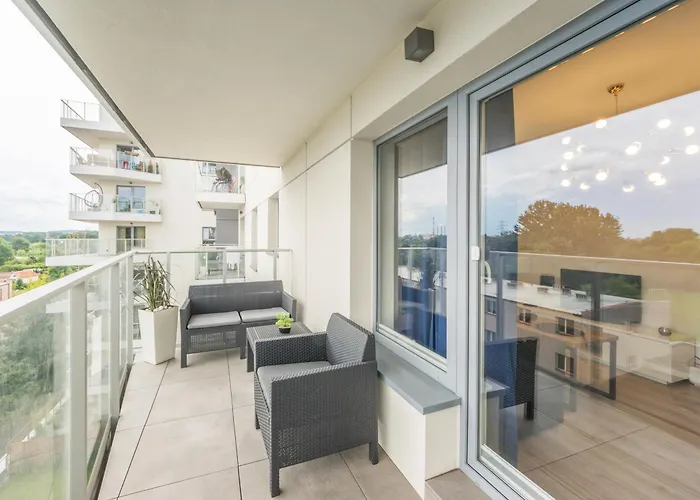 Apartmán Glow Apartments, Baltica Towers Gdaňsk